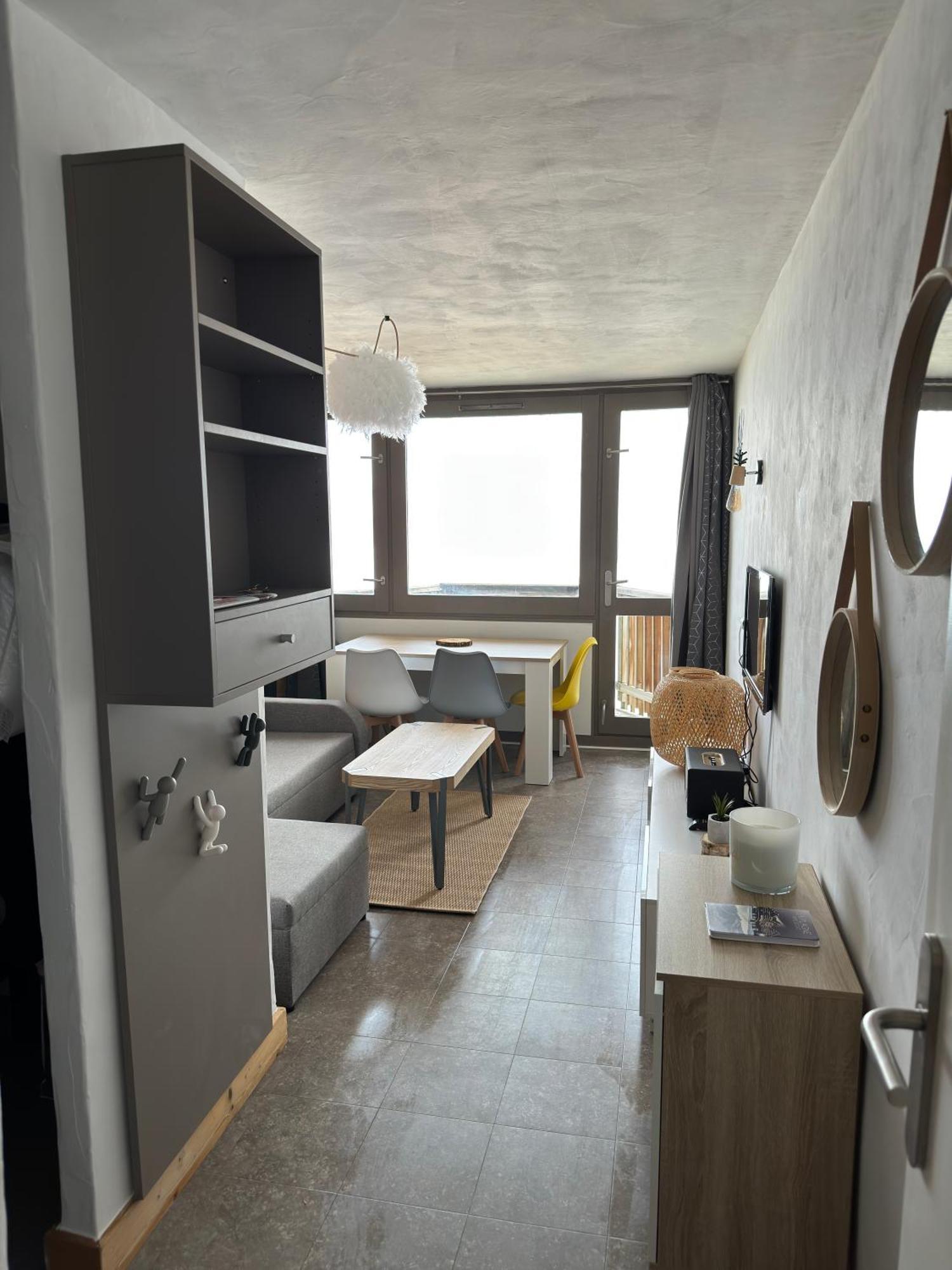 Paquebot Des Neiges - Appartement 4 Personnes - Vue Mont Blanc ラ・プラーニュ エクステリア 写真