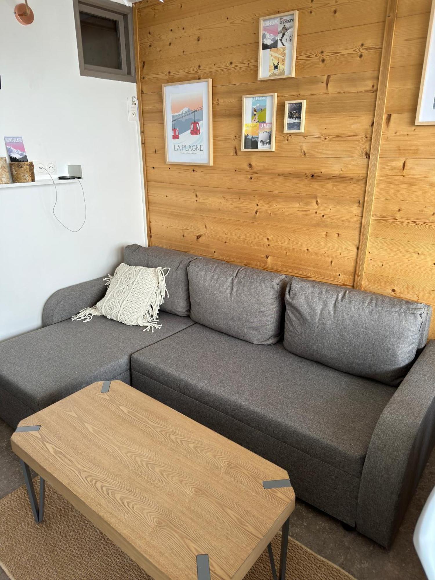 Paquebot Des Neiges - Appartement 4 Personnes - Vue Mont Blanc ラ・プラーニュ エクステリア 写真